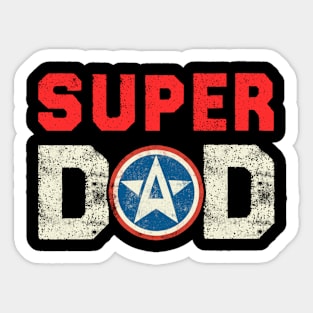 Super dad Sticker